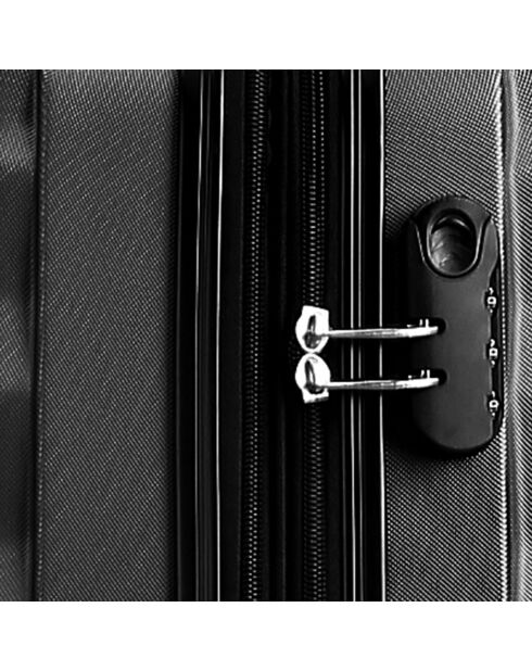 Valigia Long Stay Largos 70 cm nera a 4 ruote