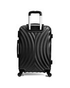 Valigia Largos da 60 cm nera a 4 ruote