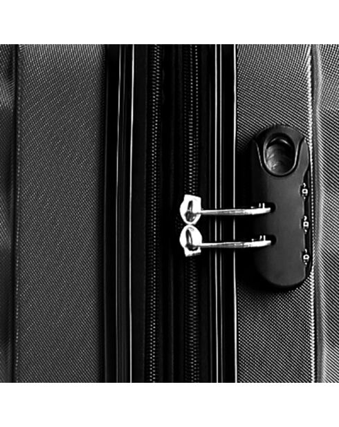 Valigia Largos da 60 cm nera a 4 ruote