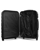 Valise Cabine 4 roues Largos 50 cm noire