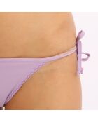 Culotte maillot de bain mauve