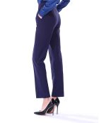 Pantalon droit bleu