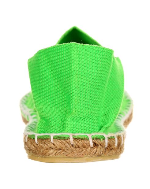 Neongrüne Espadrilles