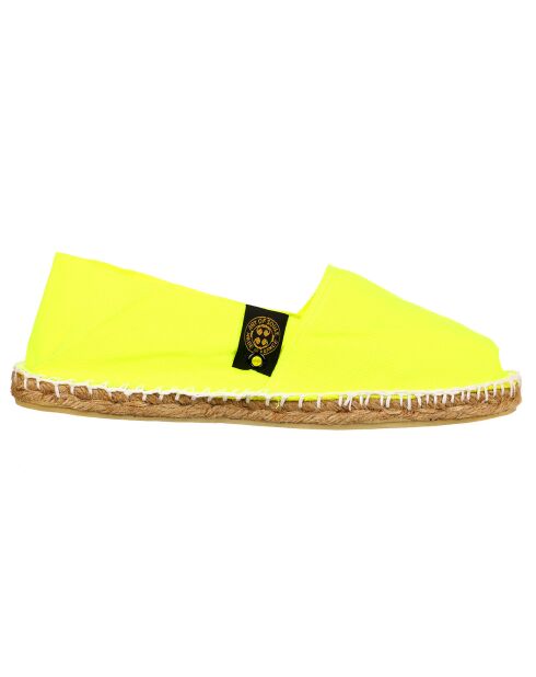 Neongelbe Espadrilles