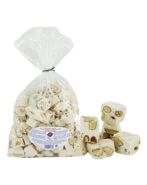 Bolsa de turrón de almendras 750 gr