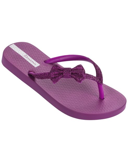 Lilafarbene Lolita Flip Flops