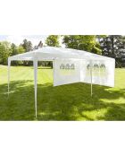 Tente de reception 4 murs  blanche - 3x6 m