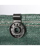 20 Clips pour brise vue noirs