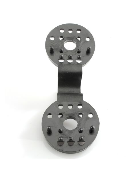 20 Clips pour brise vue noirs