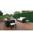 Brise-vue 220 gr/m² vert - 1.5x10 m