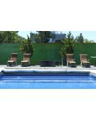 Brise-vue 220 gr/m² vert - 1.5x10 m