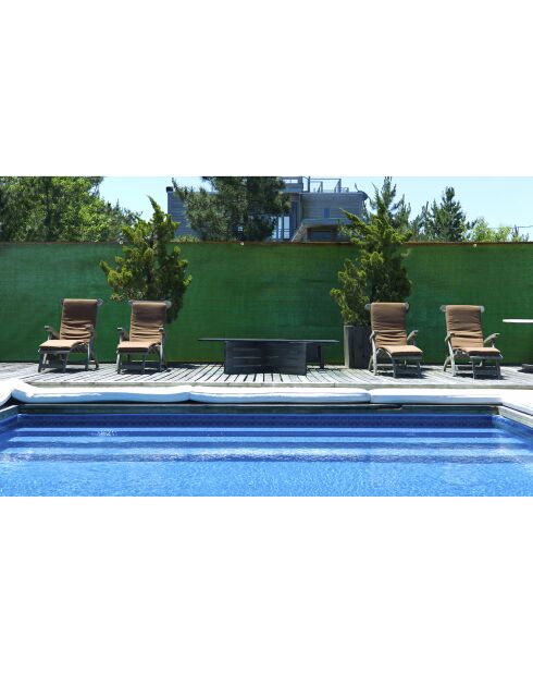 Brise-vue 220 gr/m² vert - 1.5x10 m