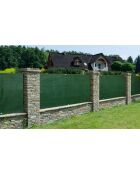 Brise-vue 220 gr/m² vert - 1.5x10 m