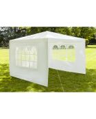 Tente de reception avec 3 murs - 3x3 m