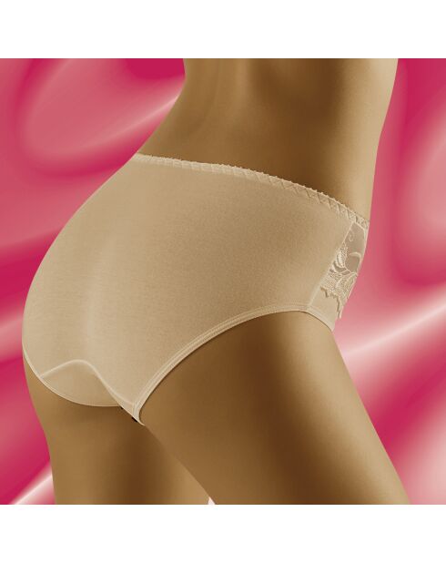 Culotte midi Eco beige