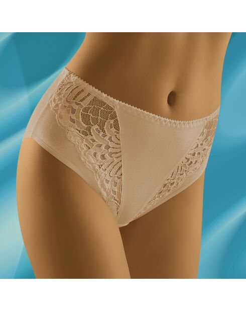 Culotte midi Eco beige