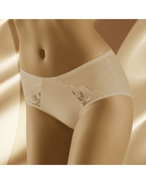 Culotte midi Eco beige