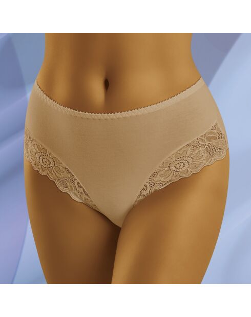 Culotte midi Eco beige