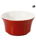 4 stampini Lili al lampone - D.9xH.5 cm