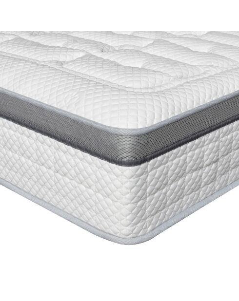 Ensemble matelas et sommier Urban blanc - 80x200 cm