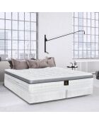 Ensemble matelas et sommier Urban blanc - 80x200 cm