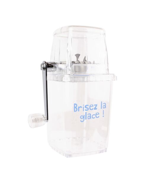 Transparante ijsbreker - 15,3x11x23,5 cm