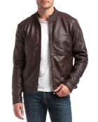 Veste en Cuir Zuzarte marron