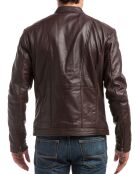 Veste en Cuir Zuzarte marron