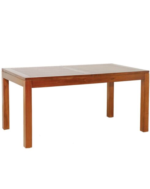 Table de séjour avec rallonge Avel bois - 160x90x79 cm