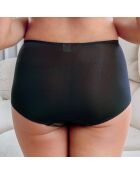 Culotte taille haute Nickie noir/doré