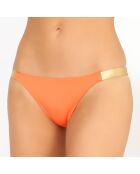 Bas de maillot de bain Culotte Lisa orange/doré