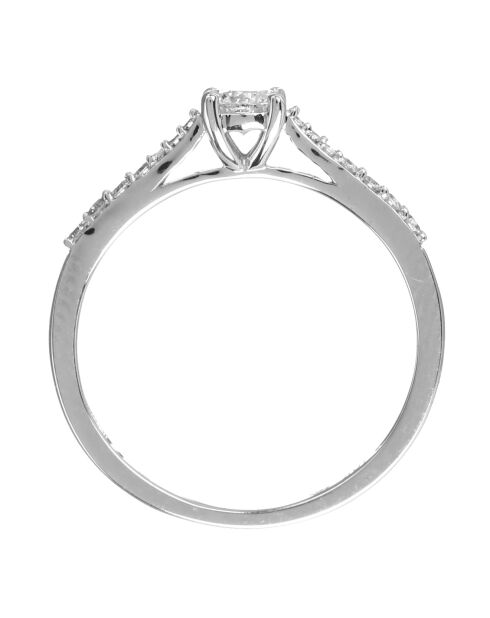 Anello Eternal Diamond in oro bianco 0,35 ct