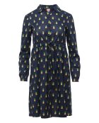 Robe Artemisa bleu marine