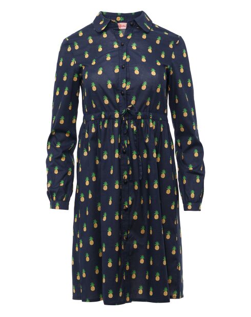 Robe Artemisa bleu marine