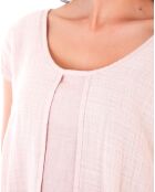 Robe 100% Lin Florence rose