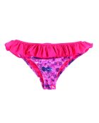 Culotte de Bain Harumo fleurs fuchsia