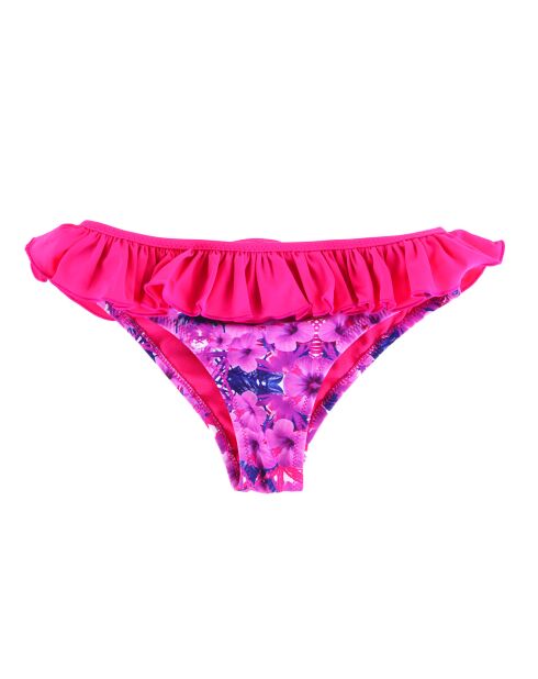 Culotte de Bain Harumo fleurs fuchsia