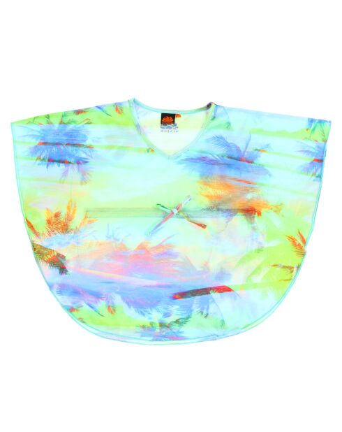 Betta locker sitzendes T-Shirt mit blauem Aufdruck