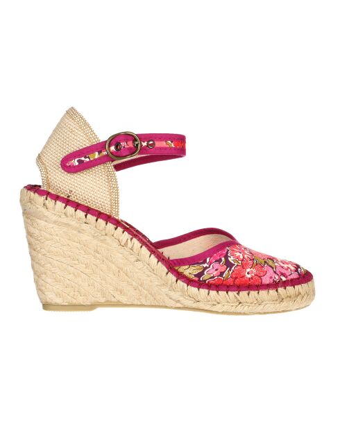 Katy Espadrilles mit Keilabsatz, 9 cm, lila