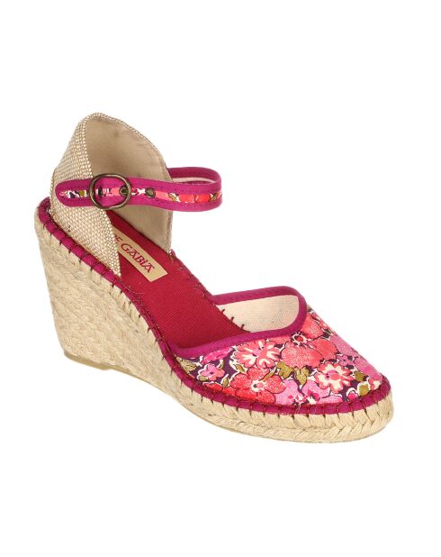 Katy Espadrilles mit Keilabsatz, 9 cm, lila