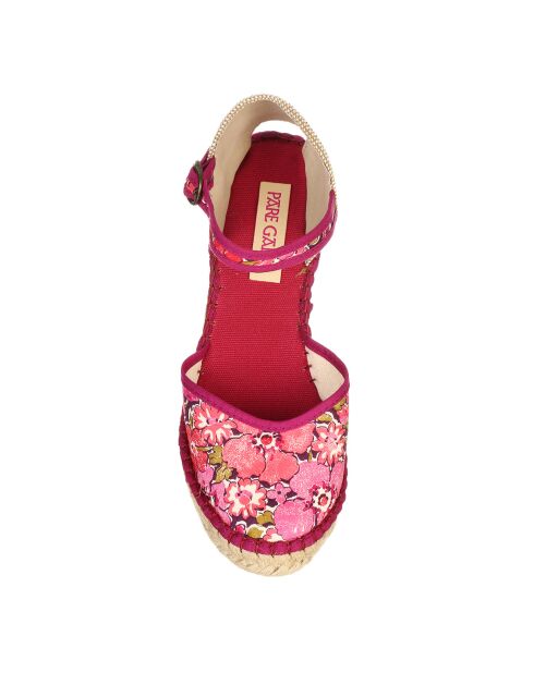 Katy Espadrilles mit Keilabsatz, 9 cm, lila