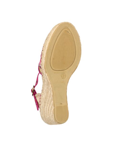 Katy Espadrilles mit Keilabsatz, 9 cm, lila