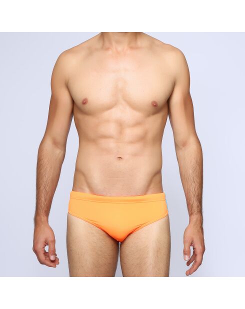 Bepop orangefarbener fluofarbener Badeslip