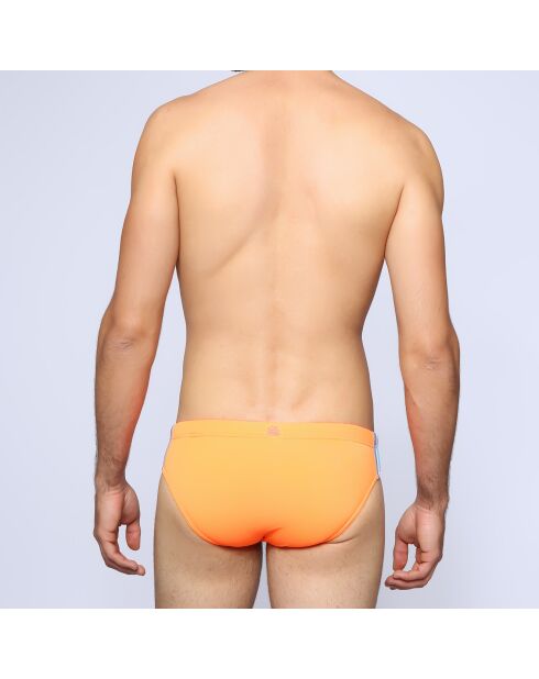 Bepop orangefarbener fluofarbener Badeslip