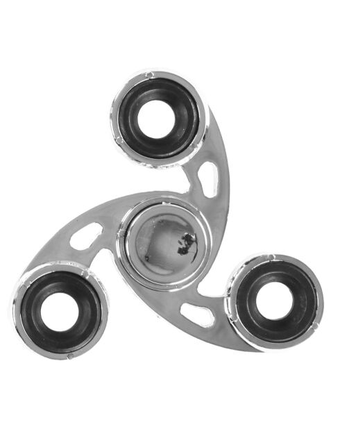 Hand Spinner Métal argent