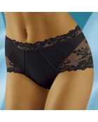 Culotte midi Luxa noire