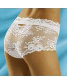 Culotte midi Luxa blanche