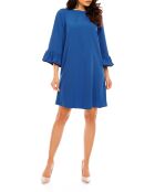 Robe Steffie bleu cobalt