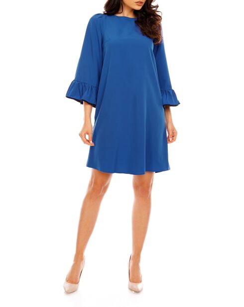 Robe Steffie bleu cobalt
