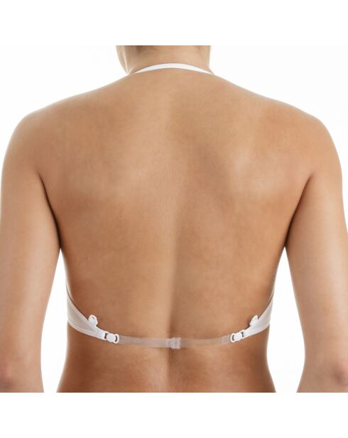 Soutien-gorge dos nu blanc